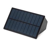 Glowster Applique Solare LED Nero 2 vie 2700K