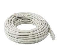 Glowster Cavo di rete CAT6 da 15 m, colore grigio, ideale per connessioni ad alta velocità. Perfetto per casa o ufficio, assicura una connessione stabile e veloce in tutte le strutture.