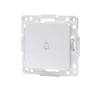 Glowster Componente del campanello tedesco in elegante bianco. Ideale per modernizzare la tua casa, offre ottime prestazioni, durevole e facile da installare, adatto a qualsiasi ambiente.