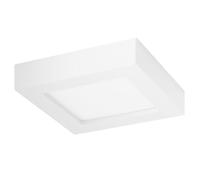 Glowster Downlight E6 LED di superficie quadrata 9W Luce gialla