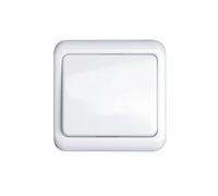 Glowster Interruttore a 2 vie e 1 chiave, bianco