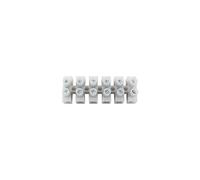 Glowster Morsettiere PA14 a 6 pulsanti concavi di tipo H per tutti i tipi di cablaggio, illuminazione, costruzioni e altro ancora