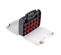 Glowster Organizer Doppio per consumabili, Dimensioni 320 x 260 x 80 mm, Ideale per riporre e classificare Materiali da Ufficio.