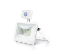 Glowster Proiettore LED 100 W 10000 lm 4000 K IP65 per illuminazione esterna, ottimale per spazi commerciali ed eventi all'aperto.