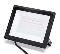 Glowster Proiettore LED RGB Die-Cast Nero 50W