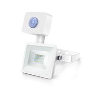 Glowster Proiettore LED slim con sensore bianco 10 W (Die-casting)