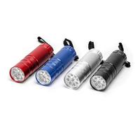 Glowster Torcia 4 colori 3AAA batterie