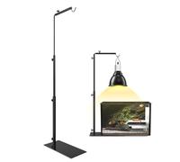 GlowUp Supporto per Lampada per Rettili Regolabil 40-93cm, Portalampada per Acquario, Supporto Portalampada per Tartaruga, Ragni, Cani, Pulcini (Esclusi Lampada)