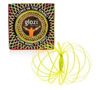 Glozi Flow Ring Geometrico - Bracciale Magico Facile da Usare - Magic Ring 3D, Gioco per ADHD per Bambini e Adulti (Giallo)