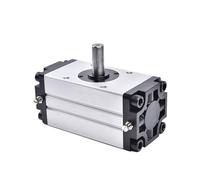 GLRXROBKS CRA1BS CRA1 CRA1BS30 CRA1BS50 CRA1BS63 Cilindro rotativo Pneumatico Attuatore rotativo for Cilindro Pneumatico ad Aria compressa (Color : CRA1BS30, Size : -180)