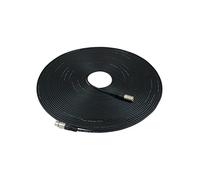 GLS audio 30,5 m mic cable patch cords - XLR maschio a XLR femmina nero microfono cavi - 100 'Balanced Mike Snake Cord - Single