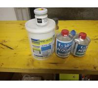 GLS gomma siliconica da colata kg 1 + E30 effetto Acqua 320 gr+ colpentasol 30ml