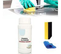GLSAYZU Powerful Kitchen all-Purpose Powder Cleaner, Powerful all Purpose Cleaning Powder, Foam Rust Remover Kitchen all-Purpose Cleaning Powder, Ideal for Countertops, Appliances (110G)