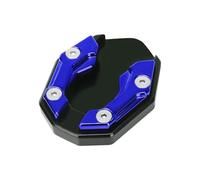 GLSDC Estensione Cavalletto Moto Laterale per Ducati Superbike 848 2008 2009 2010 2011 2012, Alluminio Antiscivolo Piastra di Estensione Cavalletto Laterale,Blue