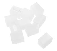 GLSTOY 10 Pezzi Protezioni Semplice e Trasparenti in per Angolari Mobili Silicone Design Invisibile e Installazione di Armadio per e in Casa e Scuola