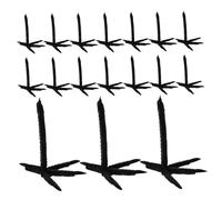 GLSTOY 100 Plastic Crows Feet Toy Parts Simulated Crow Claws for Crafting And Toy Making Accessories