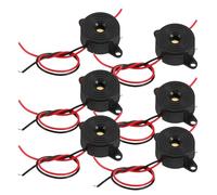 GLSTOY 15 Pezzi Cicalino di Allarme Piezoelettrico Attivo Dc 3-24v, Buzzer Elettronico ad Alto Decibel per Sistemi Antifurto Auto, Progetto Elettronico e Indicatore di Sicurezza