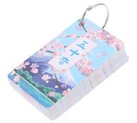 GLSTOY 1Set Flash Card Giapponesi Hiragana e Katakana per Principianti Carte Educative per Apprendimento del Sillabario Materiale Sicuro e Leggero Facili da Leggere e Pratiche per