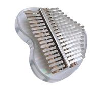 GLSTOY 1set Mini Kalimba Acrilico Strumento Per Principianti Per Speciali Come Compleanni e Include Custodia e Accessori Per La