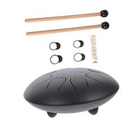 GLSTOY 1set Steel Tongue Drum Da Strumento Musicale Etereo Per Relax e Meditazione Completamente Accessoriato Ottimo Per Educazione Musicale e Riabilitazione Mentale