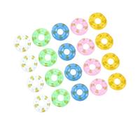 GLSTOY 20pezzi Mini Swim Toys for Kids Decorative Swimming for Bathtub and Dollhouse Play Safe Material
