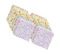 GLSTOY 24fogli Scrapbook Multiuso per Fai da Te per Crafting e Planner Materiale per Diario e Creazioni Artistiche Design Elegante con Fiori di Tulipano per Famiglie e Scuole