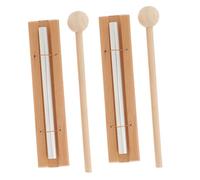 GLSTOY 2set Meditazione Martello Strumento Percussione Per Yoga e Mindfulness Campane Per Insegnanti e Spirituale e Rilassante Per e Meditazione