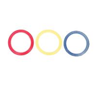 GLSTOY 3pezzi Adesivi Colorati Per Tastiera Di Violino e Violoncello Etichette Per Fret e Note Foniche Facili Da Applicare e Rimuovere Per Principianti e Insegnanti Di Musica