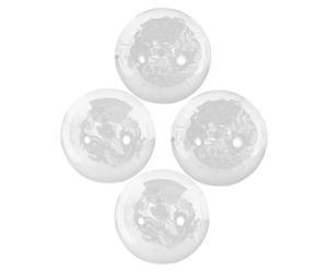 GLSTOY 4 Palline Baoding Massaggianti in Cristallo Design Drago Cinese per Esercizi di Rilassamento e Rafforzamento Mani Attrezzatura per Massaggi e Meditazione Quotidiana