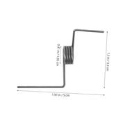 GLSTOY 5 Pezzi Molle Torsione Porta Frigorifero con Manicotto in Rame Molla Ricambio per Porta Divisoria Filo Diametro Esterno Sostituzione Porte Cucina e Garage Facile Installazione