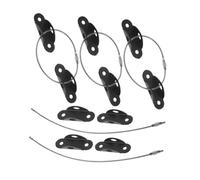 GLSTOY 5sets Fissaggi Antiribaltamento Per Mobili Di Ancoraggi Per Sicurezza Straps Per Proteggere Adatti Armadi e Librerie Installazione Facile e Design Elegante