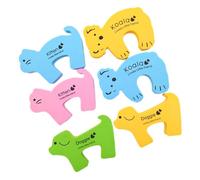 GLSTOY 6 Pezzi Fermaporta Slam Antipizzicamento Ragazzo Ragazza Porta Sicurezza Design Carino Stanza Casa