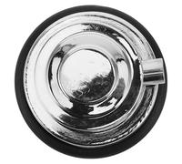 GLSTOY Accessorio per Batteria in Lega di Alluminio Argentata, Tirante e Gancio per Grancassa, Supporto Rotondo Portatile per Rullante, Montaggio Rapido per Batteristi Principianti