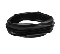 GLSTOY Anello di Gomma Nero per Lavabo Parrucchiere, Materiale Robusto, Regolabile in Altezza, Meccanismo per Ciotola Shampoo da Salone Supporto per Ciotole in Ceramica