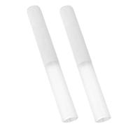 GLSTOY Bastoncini per del e Yoga da Meditazione per Ciotola Tibetana in Acrilico Bianco 2 Design Piramidale Cavo