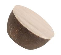 GLSTOY Cassa Acustica Tradizionale in Noce Di Cocco Per Banhu, Risonatore Regolabile Contralto Per Musicisti, Parte Di Ricambio Accessorio Naturale Per Strumento Musicale Cinese Banhu