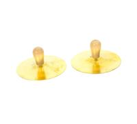 GLSTOY Cembali da Dito in Rame e Legno 2 Pezzi Strumento per Percussione Facile da Usare per Ragazzo Ragazza Accessori Danza del Ventre