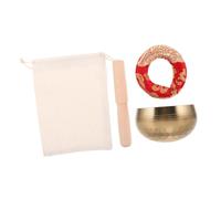 GLSTOY Ciotole Tibetane Per Meditazione Con Martello e Cuscino Per Pratiche Yoga e Relax Per La Meditazione e Spirituale