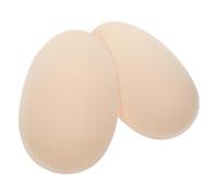 GLSTOY Cuscinetti Push-up per Seno Uomo 1 Paio Autoadesivi in Silicone e Tessuto Non Tessuto Effetto Sollevante per Attività Estive All'aperto