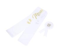GLSTOY Fascia Per La in Arrivo Set Di Spille Per Il Papà in Arrivo Fascia Per Baby Shower Decorazione Per La Spilla Con Distintivo Chic Per Papà