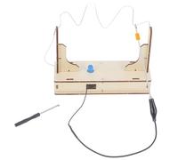 GLSTOY Kit Esperimenti Scientifici Fai da Te, Gioco del Labirinto Elettrico Tattile in Abs e Materiali Metallici, Set Educativo per Sviluppo Capacità di Problem Solving e Creatività