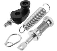 GLSTOY Kit Professionale Parti Pedale Batteria, Molla e Tenditore in Acciaio, Componenti Resistenti per Pedali, per Percussioni e Performance Musicali