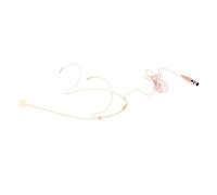 GLSTOY Microfono Condensatore Cablaggio Per Cuffie Amplificatore Vocale Per Insegnamento e Performance Design Ergonomico e Leggero Compatibile Con Xlr Pin Beige