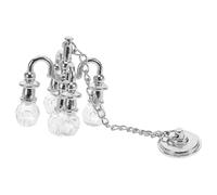 GLSTOY Mini Lampada a Sospensione in Lega per Casa delle Bambole, Ornamento Leggero e Decorazione Miniatura per Mobili, Accessorio Realistico per Illuminazione Soggiorno e Ambienti