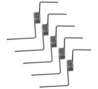 GLSTOY Molla Torsione Porta Frigorifero 5 Pezzi, Filo 1,2 Mm, Diametro Esterno 10,5 Mm, Molla Metallo con Manicotto Rame, Ricambio Porta Francese per Frigorifero, Sostituzione Rapida