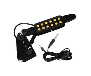 GLSTOY Pickup Per Chitarra Regolabile Volume Pickup Per Folk e Semiacustiche Compatibile Acustici