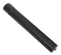 GLSTOY Plastic Drawing Tube in plastica Nero, con Tracolla, per Artwork e Blueprints, Tubo telescopico a Due sezioni, Anti-Piega
