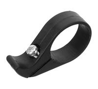 GLSTOY Protettore per Catena di Bicicletta in Plastica Nero Guida Stabile per Catena Larga 31.8mm per Mountain Bike e Bici da Strada Previene Caduta e Urti