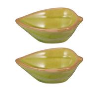 GLSTOY Set 2 Piatti in Ceramica per Oli Essenziali Spa, Ciotole Piccole per Aromaterapia e Diffusore di Fragranze per Salone di Bellezza e Uso Domestico