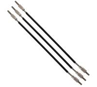 GLSTOY Set 3 Pezzi Cordiera Violino 4/4 in Filo D’acciaio Resistente Anima in Budello, Corda di Ricambio per Violino, Accessori per Strumenti Musicali, Regolabile per Ottimizzare